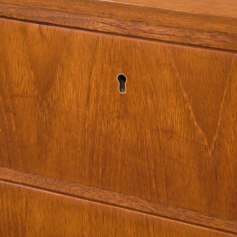 Swedish chest of drawers in teak