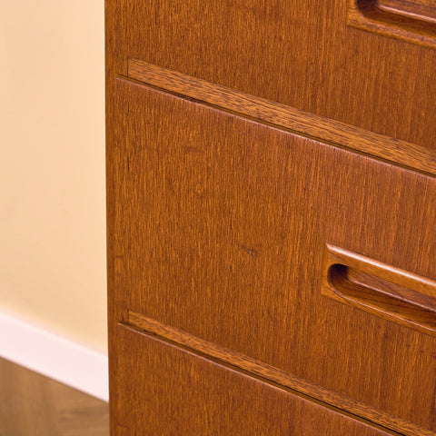 Swedish chest of drawers in teak