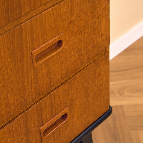 Swedish chest of drawers in teak