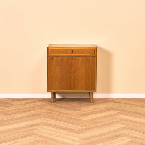 Swedish cabinet in walnut by B. Fridhagen for Bodafors
