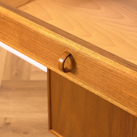 Swedish cabinet in walnut by B. Fridhagen for Bodafors