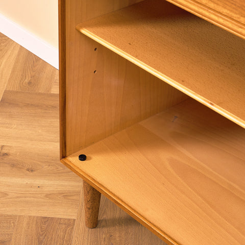 Swedish cabinet in walnut by B. Fridhagen for Bodafors