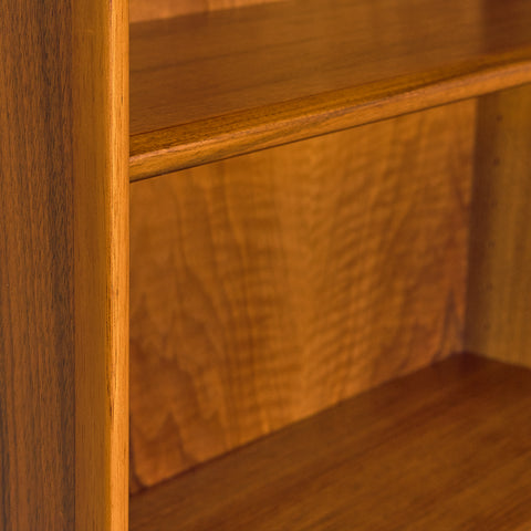 Swedish bookshelf in walnut by Bertil Fridhagen for Bodafors