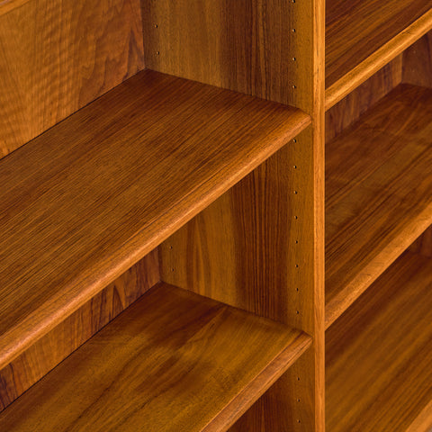 Swedish bookshelf in walnut by Bertil Fridhagen for Bodafors