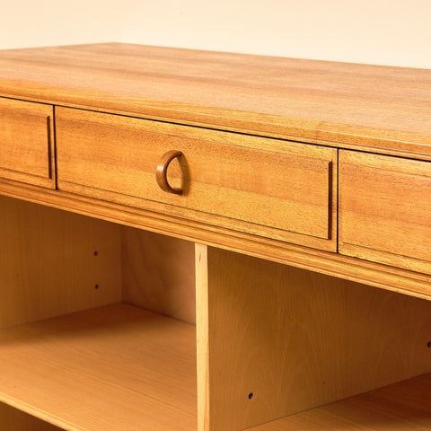 Swedish sideboard in walnut by Bertil Fridhagen for Bodafors, model 'Fasett'