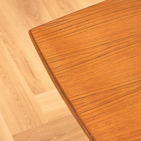 Swedish coffee table in teak and beech