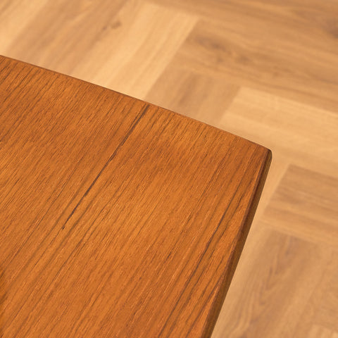 Swedish coffee table in teak and beech