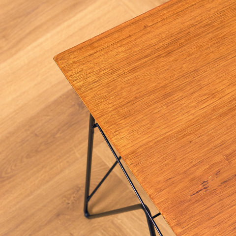 Swedish side table in teak