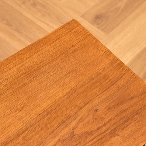 Swedish side table in teak