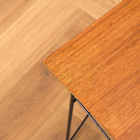 Swedish side table in teak