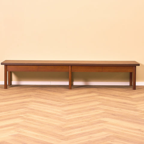 Swedish sideboard/TV-bench in teak