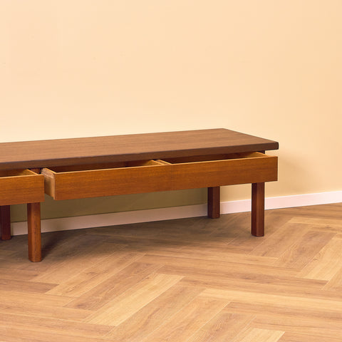 Swedish sideboard/TV-bench in teak