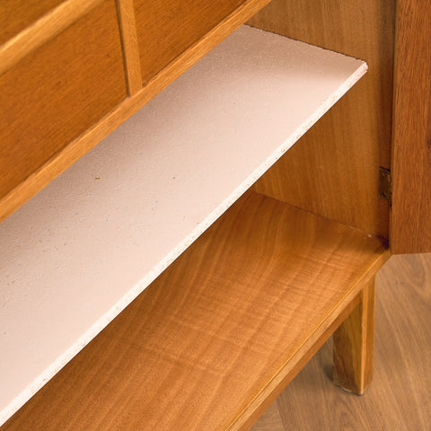 Swedish bookshelf in teak and oak