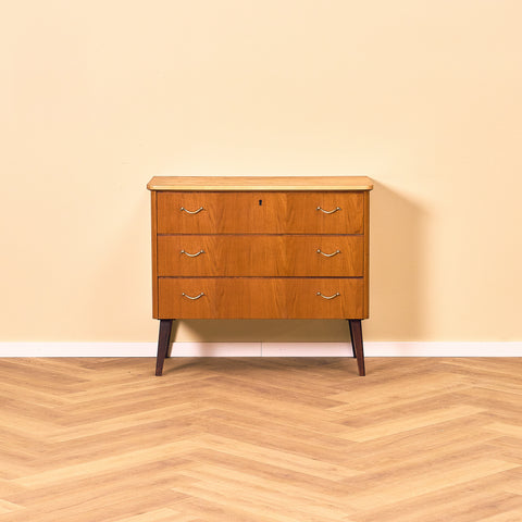 Swedish chest of drawers in teak