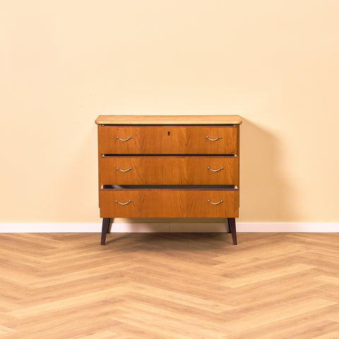 Swedish chest of drawers in teak