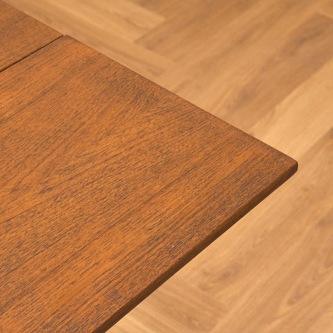 Swedish dining table in teak