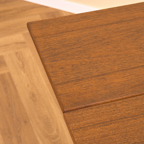 Swedish dining table in teak