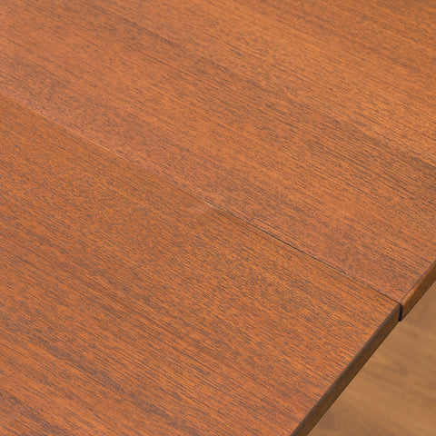 Danish dining table with 4 extensions in teak "Arne Vodder style"