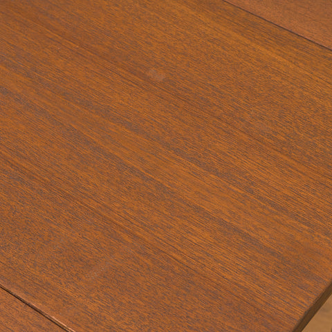 Danish dining table with 4 extensions in teak "Arne Vodder style"