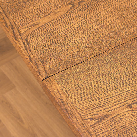 Danish oval dining table in smoked oak by Niels Møller for Gudme Møbelfabrik