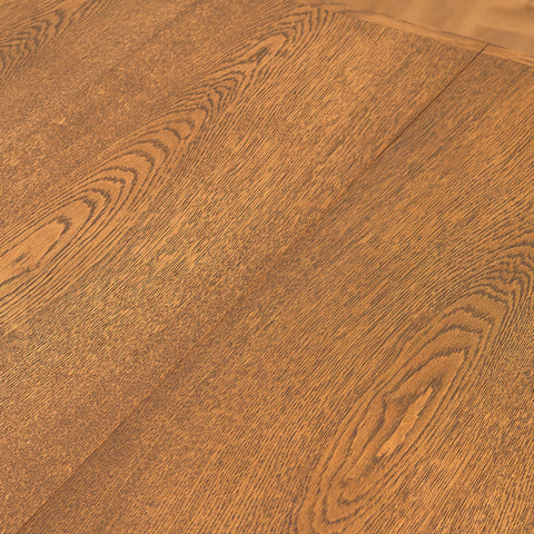 Danish oval dining table in smoked oak by Niels Møller for Gudme Møbelfabrik