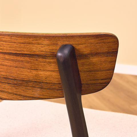 Danish dining chairs in walnut & beech by Findahl Møbelfabrik