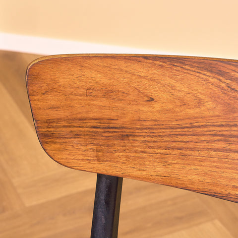 Danish dining chairs in walnut & beech by Findahl Møbelfabrik