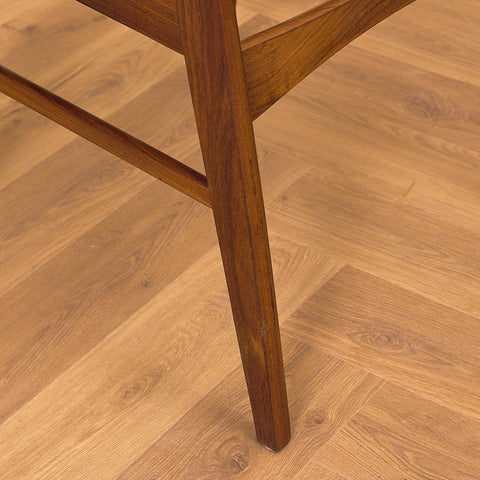 Danish dining chairs in walnut