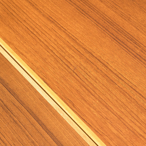 Swedish extendable coffee table in teak by Emmaboda Möbelfabrik