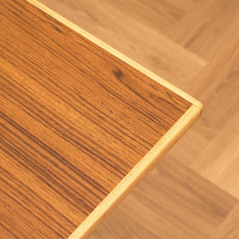 Swedish extendable coffee table in teak by Emmaboda Möbelfabrik