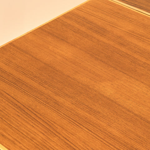 Swedish extendable coffee table in teak by Emmaboda Möbelfabrik