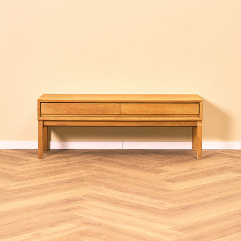 Swedish sideboard / TV-bench in oak by Marian Grabinski for IKEA, model 'MTP'