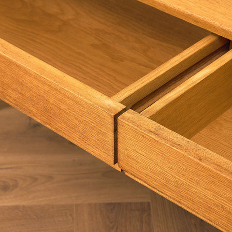 Swedish sideboard / TV-bench in oak by Marian Grabinski for IKEA, model 'MTP'