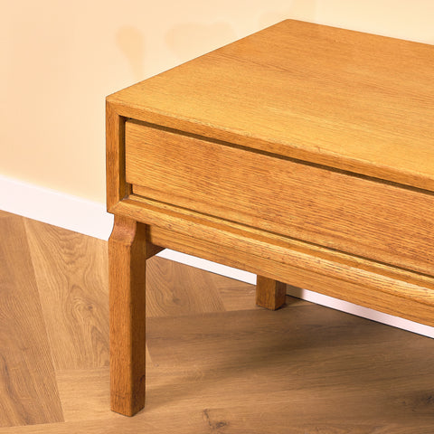 Swedish sideboard / TV-bench in oak by Marian Grabinski for IKEA, model 'MTP'