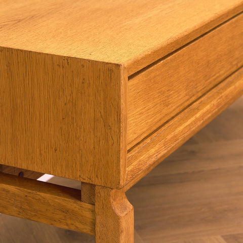 Swedish sideboard / TV-bench in oak by Marian Grabinski for IKEA, model 'MTP'
