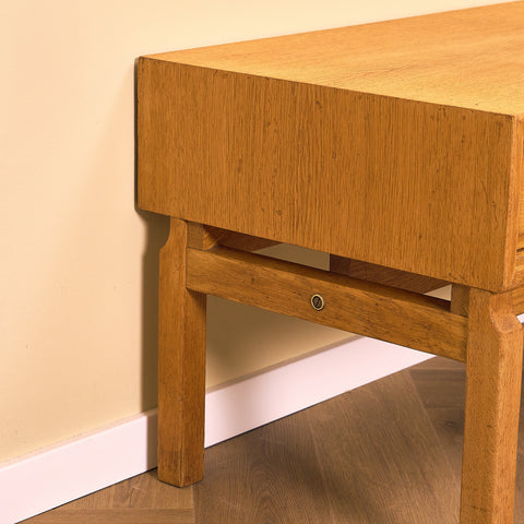 Swedish sideboard / TV-bench in oak by Marian Grabinski for IKEA, model 'MTP'