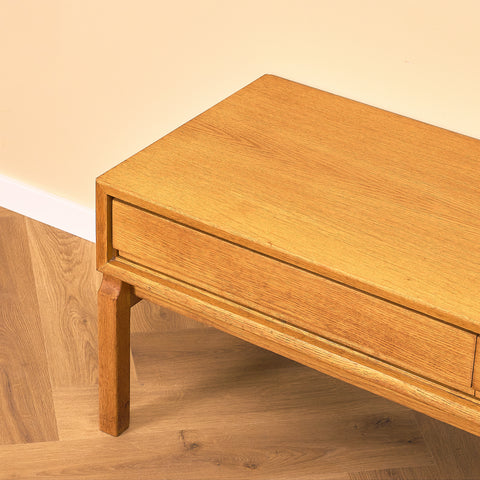 Swedish sideboard / TV-bench in oak by Marian Grabinski for IKEA, model 'MTP'