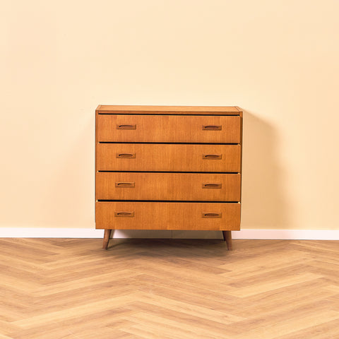 Danish chest of drawers in teak