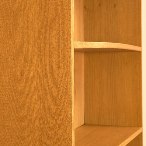 Swedish bookshelf in oak