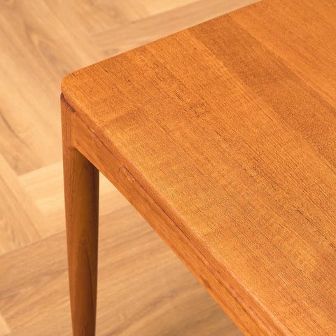 Swedish small side table in teak, model 'Micado' by Sven Engström and Gunnar Myrstrand for Bra Bohag, Tingström