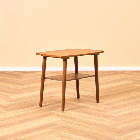 Danish side table in teak