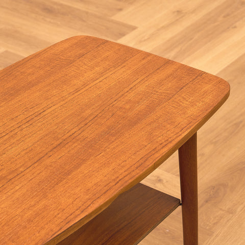 Danish side table in teak