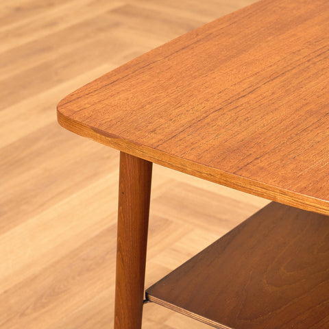 Danish side table in teak