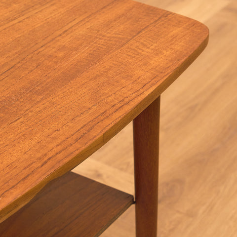 Danish side table in teak