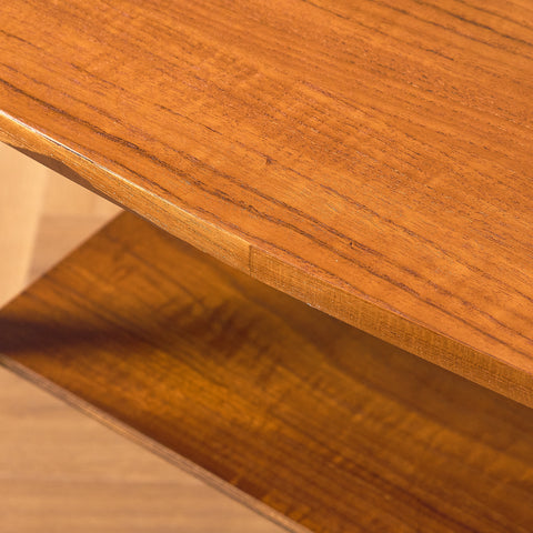 Danish side table in teak