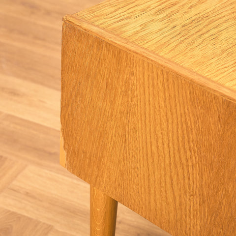 Swedish bedside table in oak