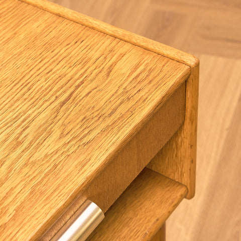 Swedish bedside table in oak