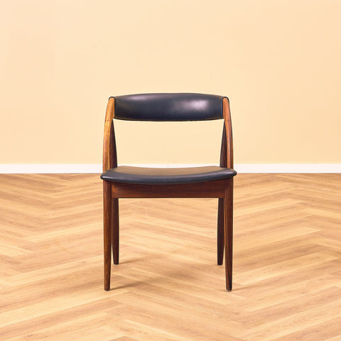 Danish dining chairs in Santos rosewood by Orte Mobelfabrik
