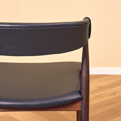 Danish dining chairs in Santos rosewood by Orte Mobelfabrik