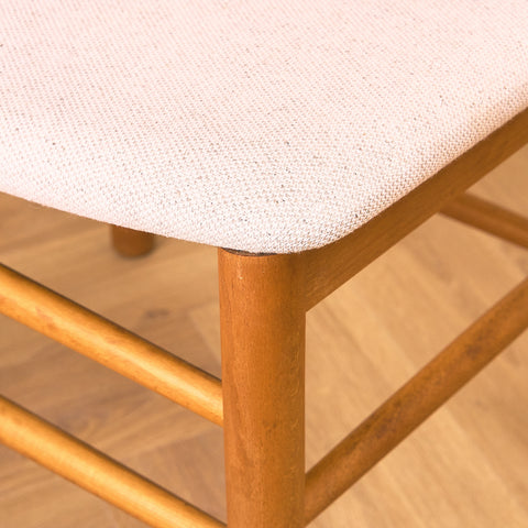Danish set of 8 dining chairs in beech by Farstrup, model '250'